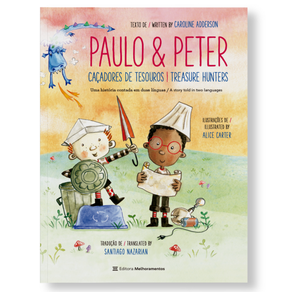 Capa do livro: Paulo & Peter: Caçadores de Tesouro