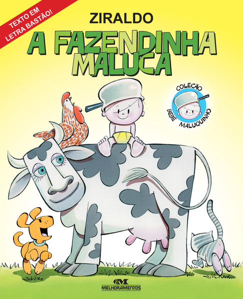 Capa do livro: A Fazendinha Maluca