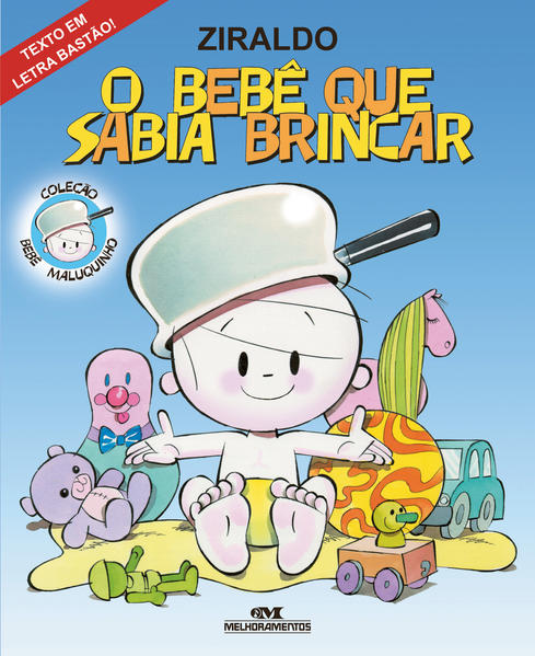 Capa do livro: O Bebê Que Sabia Brincar
