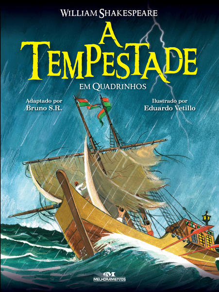 Capa do livro: A Tempestade em Quadrinhos