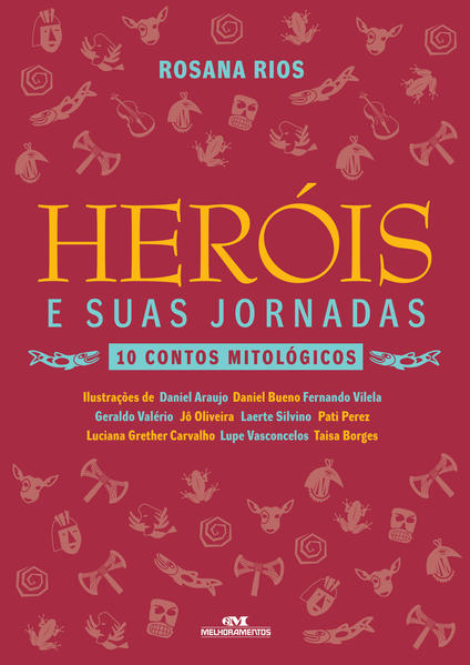 Capa do livro: Heróis e Suas Jornadas – Dez Contos Mitológicos